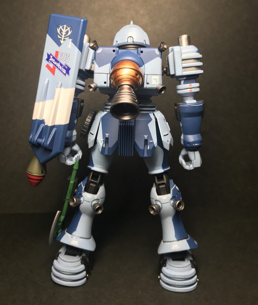 ヅダと言えばやっぱり、浪漫の塊の土星エンジン。カッパーの輝きがたまらん!😙