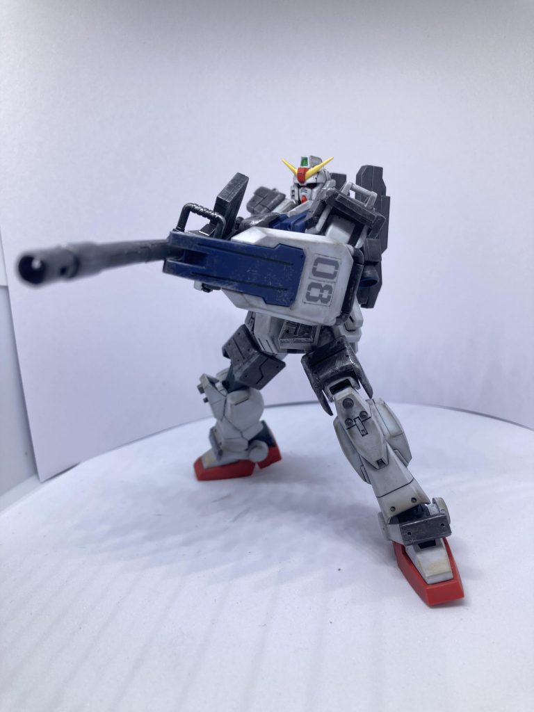 陸戦型ガンダム–5枚目/制作者：レン@筆塗り部分塗装