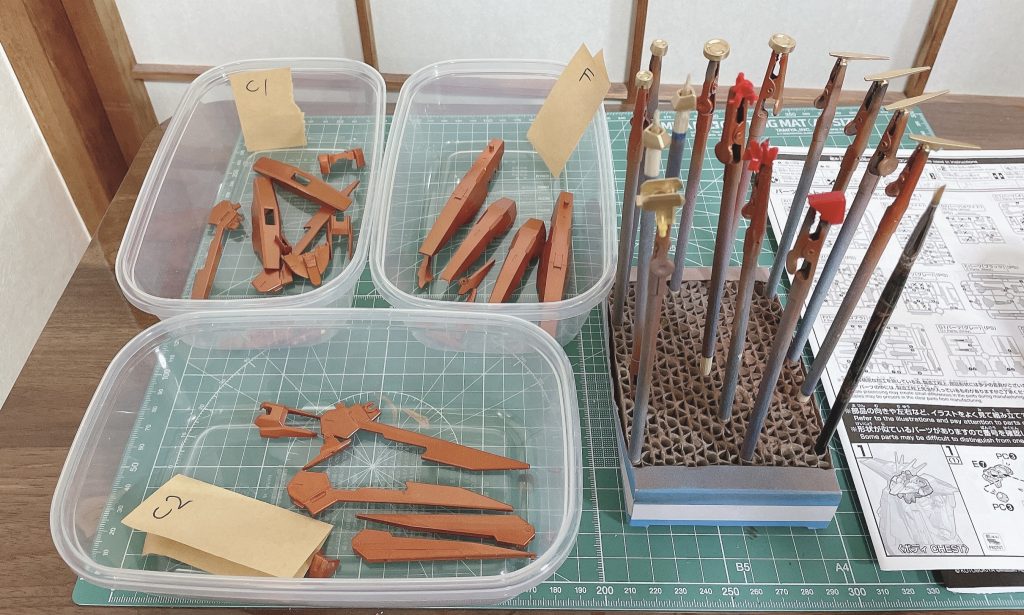 塗装した写真です。