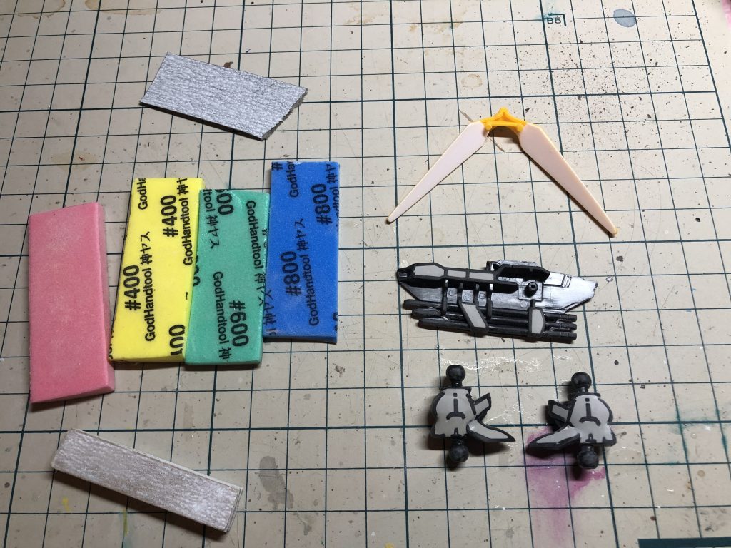 やはりBB戦士なので肉抜きのパテ埋め大変でした。