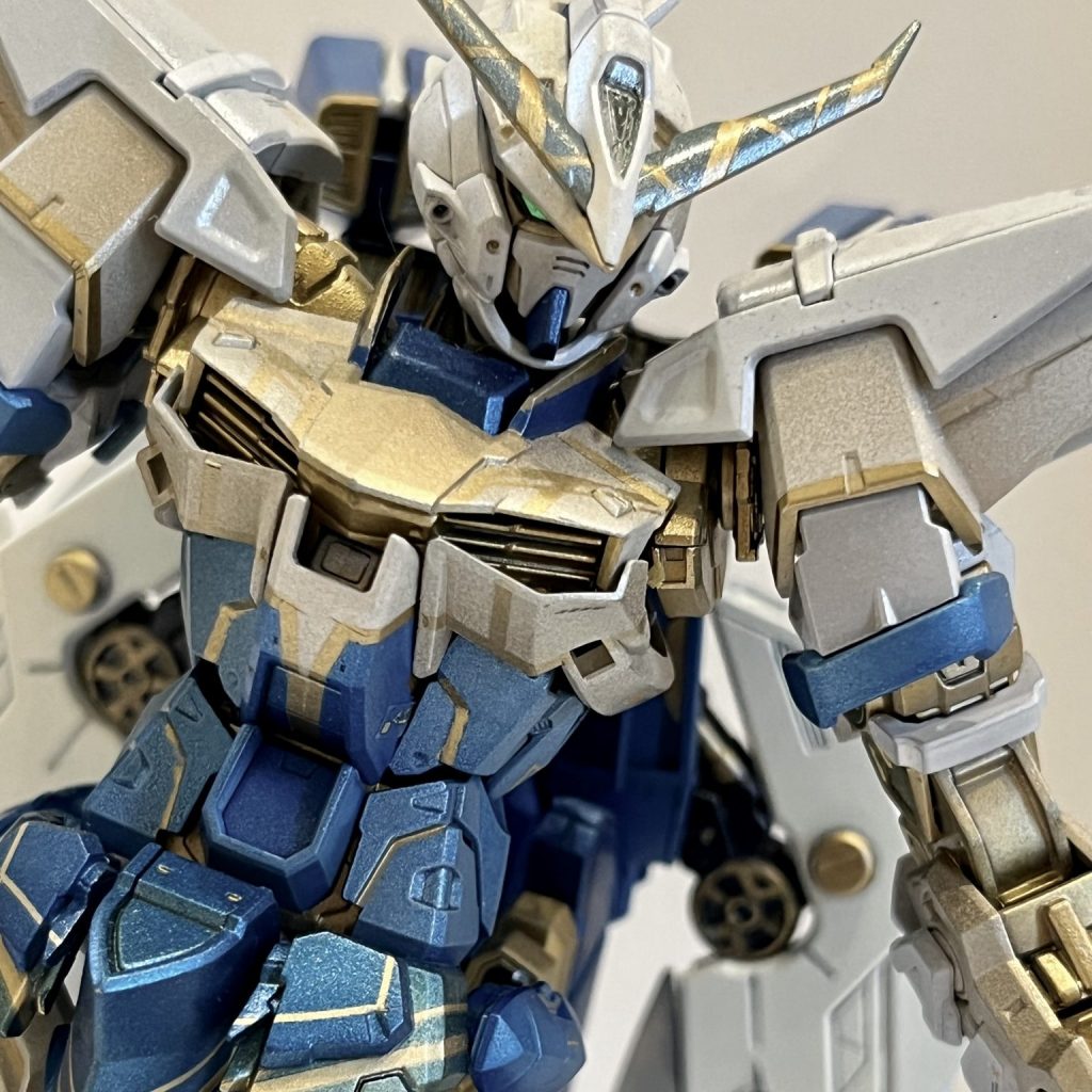 MG ガンダムアストレイブルーフレーム シャンファ専用ガンダム