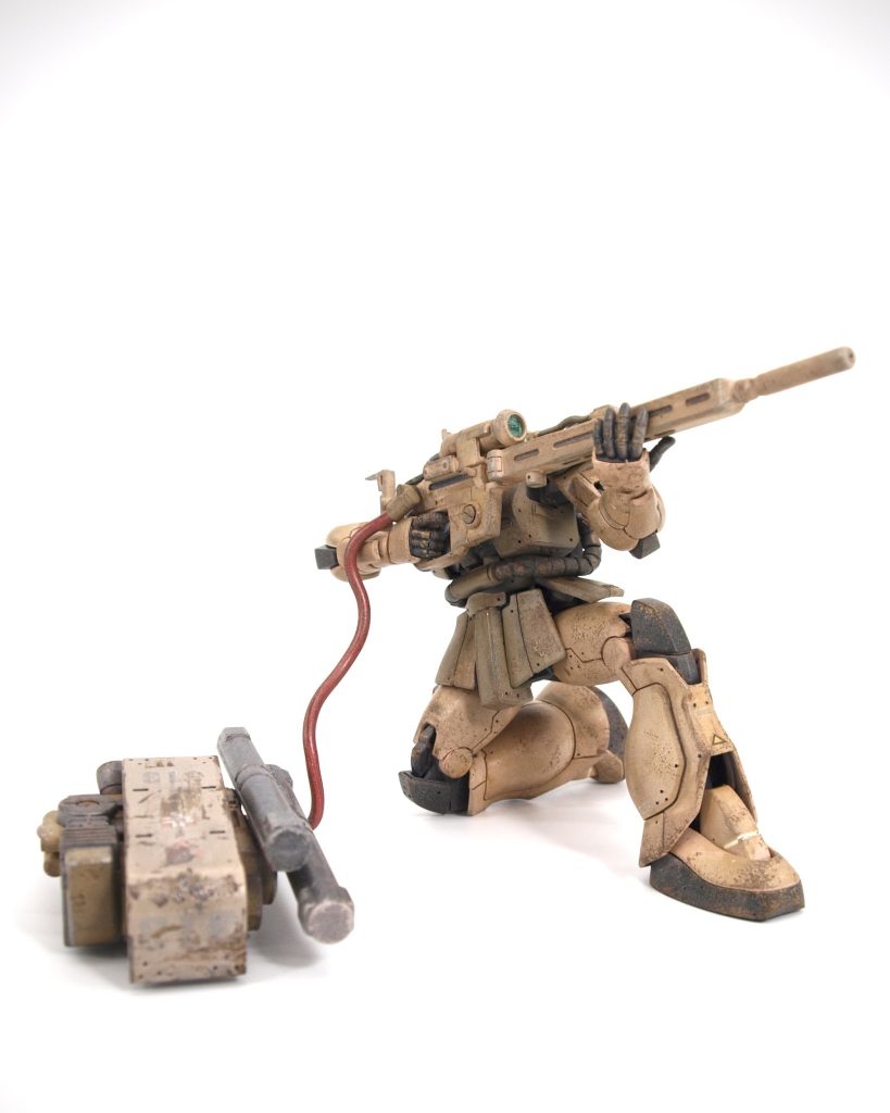 1/144 HGUC ザクⅡ–4枚目/制作者：@FATSOULDT