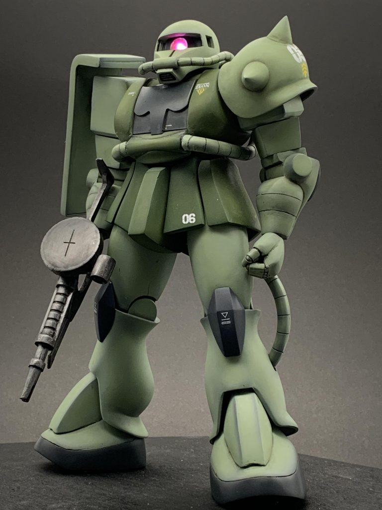 旧キット量産型ザク–3枚目/制作者：@shinji