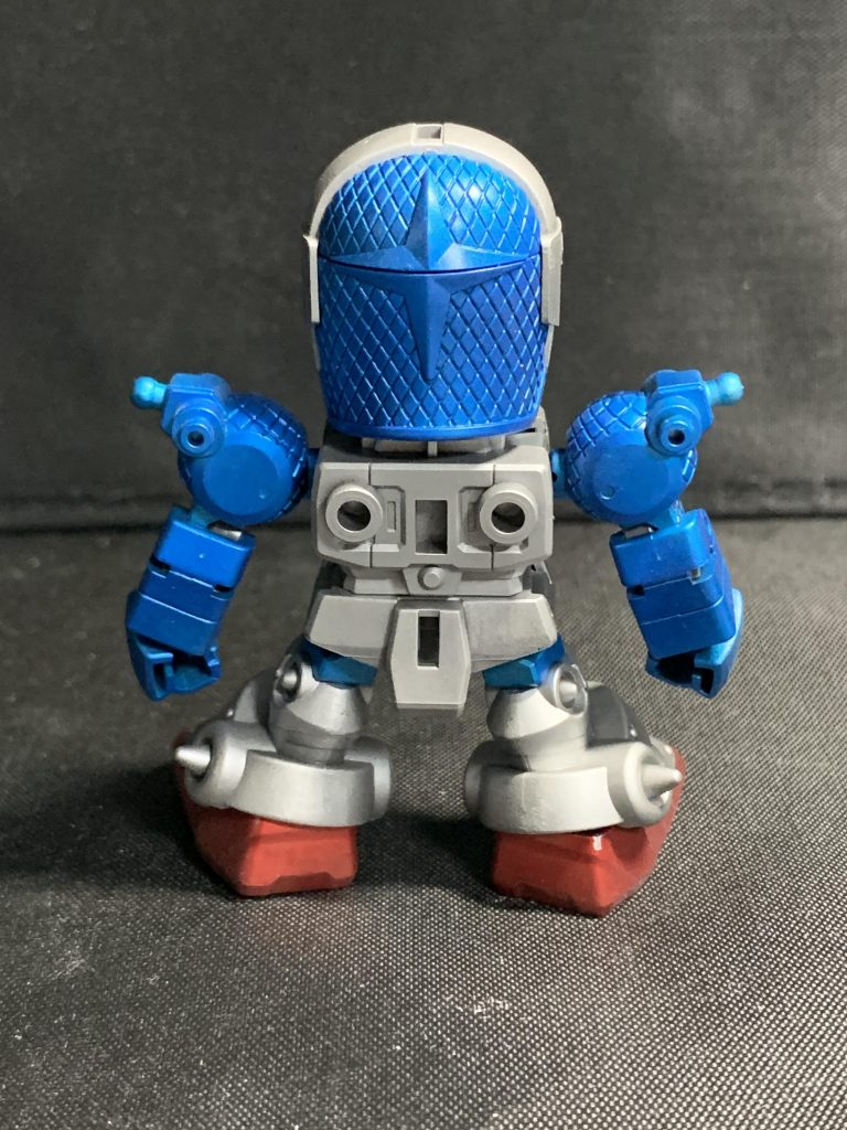 騎士ガンダム（つや消しメタリックカラー）–5枚目/制作者：クロひろし