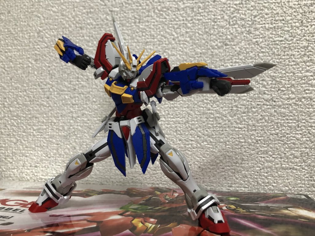 RGゴッドガンダム(素組み)–7枚目/制作者:リリカル