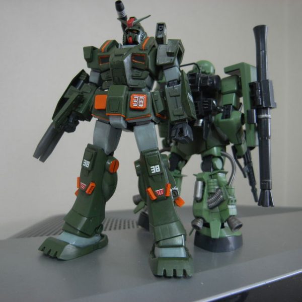 10年くらい前に作ったフルアーマーガンダム＆ザク06RⅡ