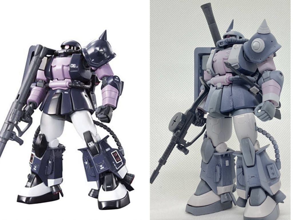 胸の両サイドを0.5mm厚くして段差を強調。股関節を2mm下へ移設して脚を長く見せると同時に、太ももをあげたときのスカートのバラツキを減らしました。