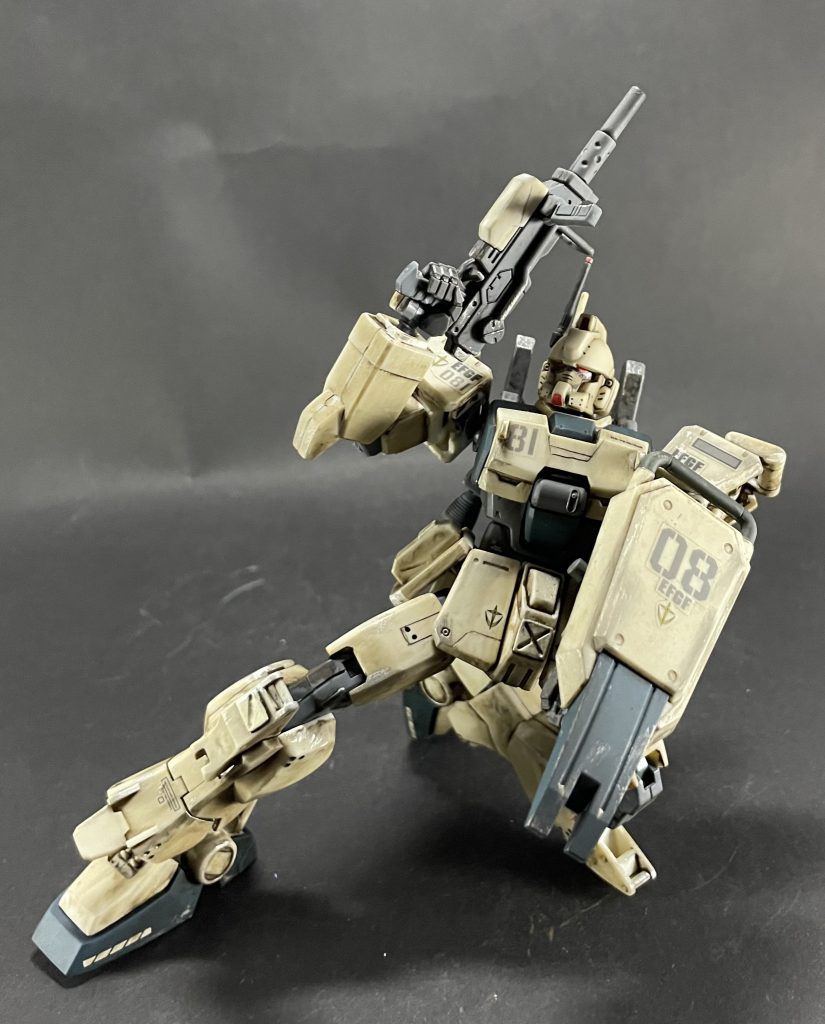 このキット、可動域はかなり良いです♪