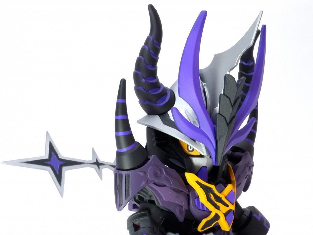 ▲上半身アップ。目はSDガンダムでいうところの覚醒目にしました。手書きで頑張りました。