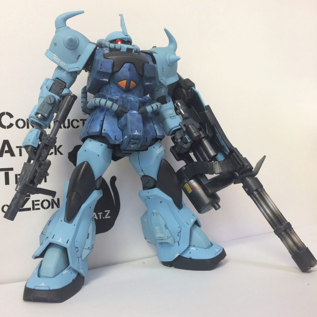 HGUC MS-07B グフ・カスタム–4枚目/制作者:茶家持