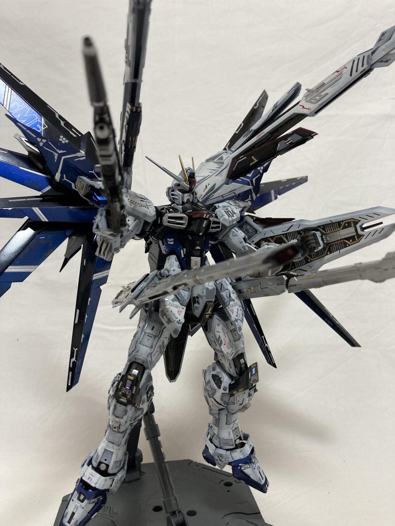 ハイマットモードではマスキングで塗り分けたウイングが映えます