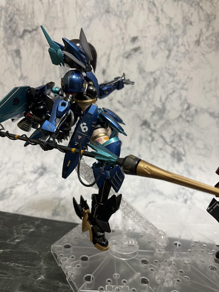 竜騎士らしく長槍に延長です。