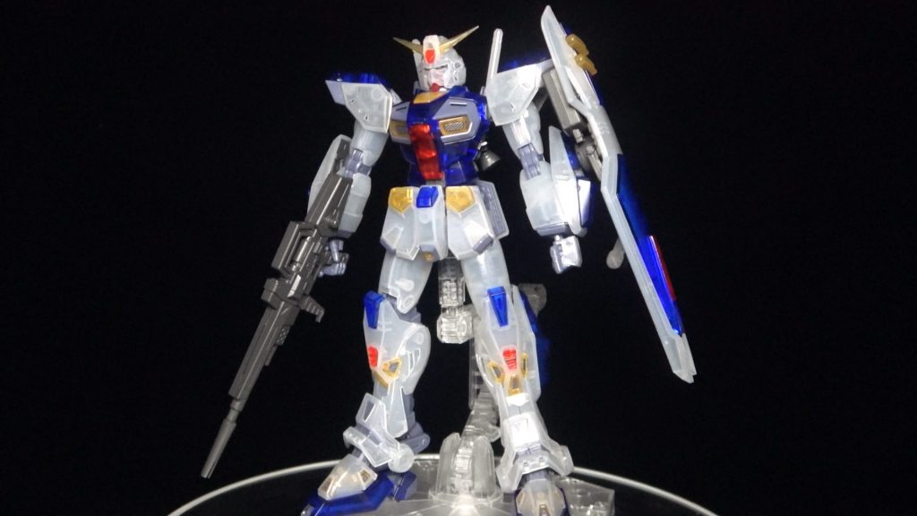 素組みのF90です。これを全塗装しました。