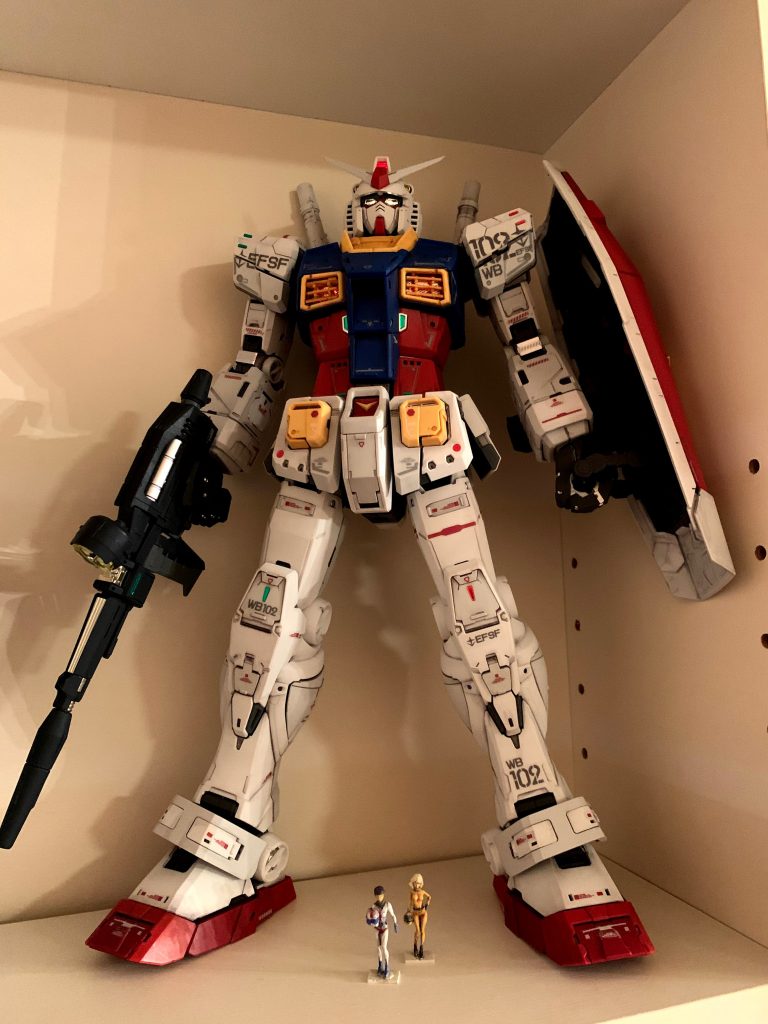 以前作った簡単フィニッシュを再度塗装してみました。パーツが折れないかドキドキしながらバラシました笑