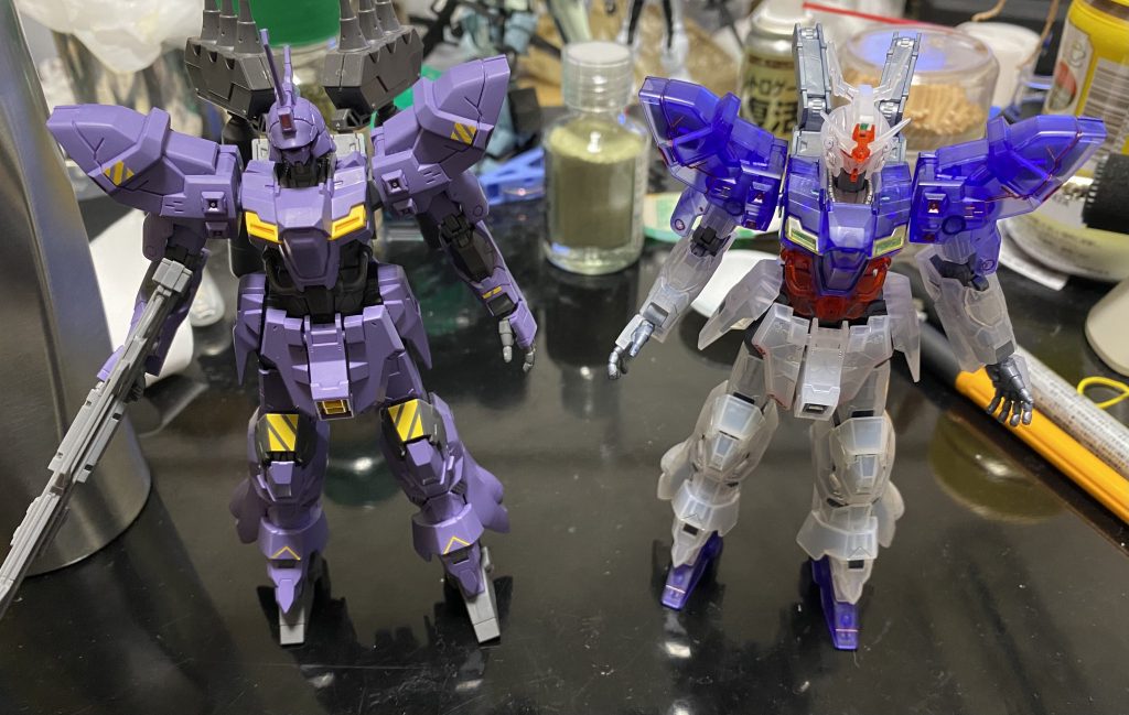 先に組んだバルギルと一緒にカラーリングの影響って凄いね