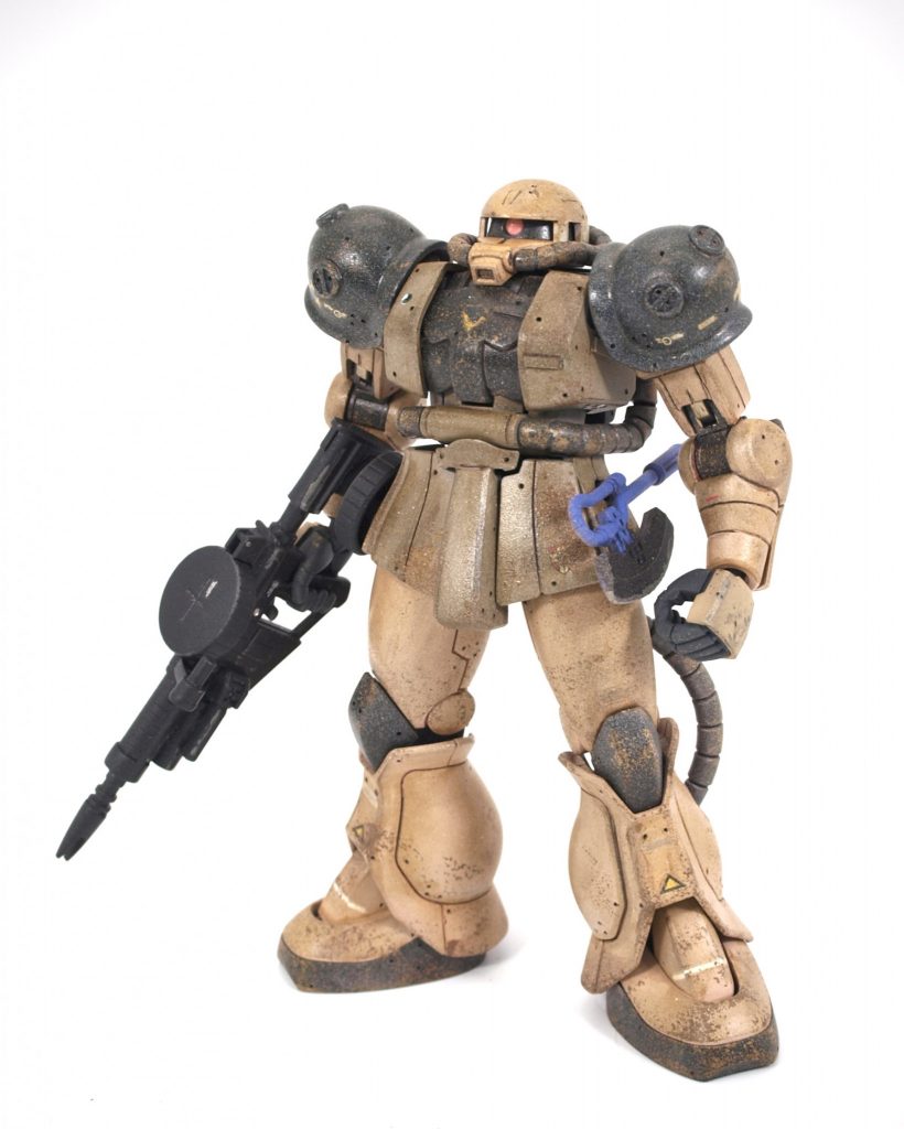 1/144 HGUC ザクⅡ–8枚目/制作者：@FATSOULDT