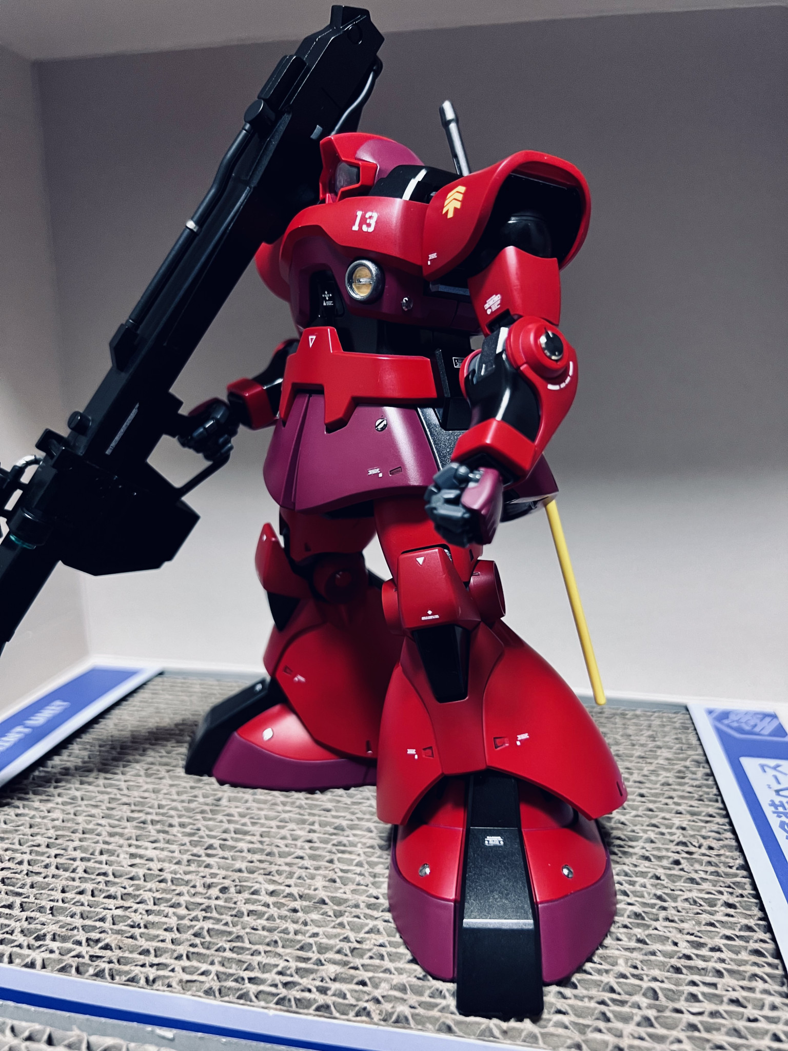 MG シャア専用リックドム｜NINさんのガンプラ作品｜GUNSTA（ガンスタ）