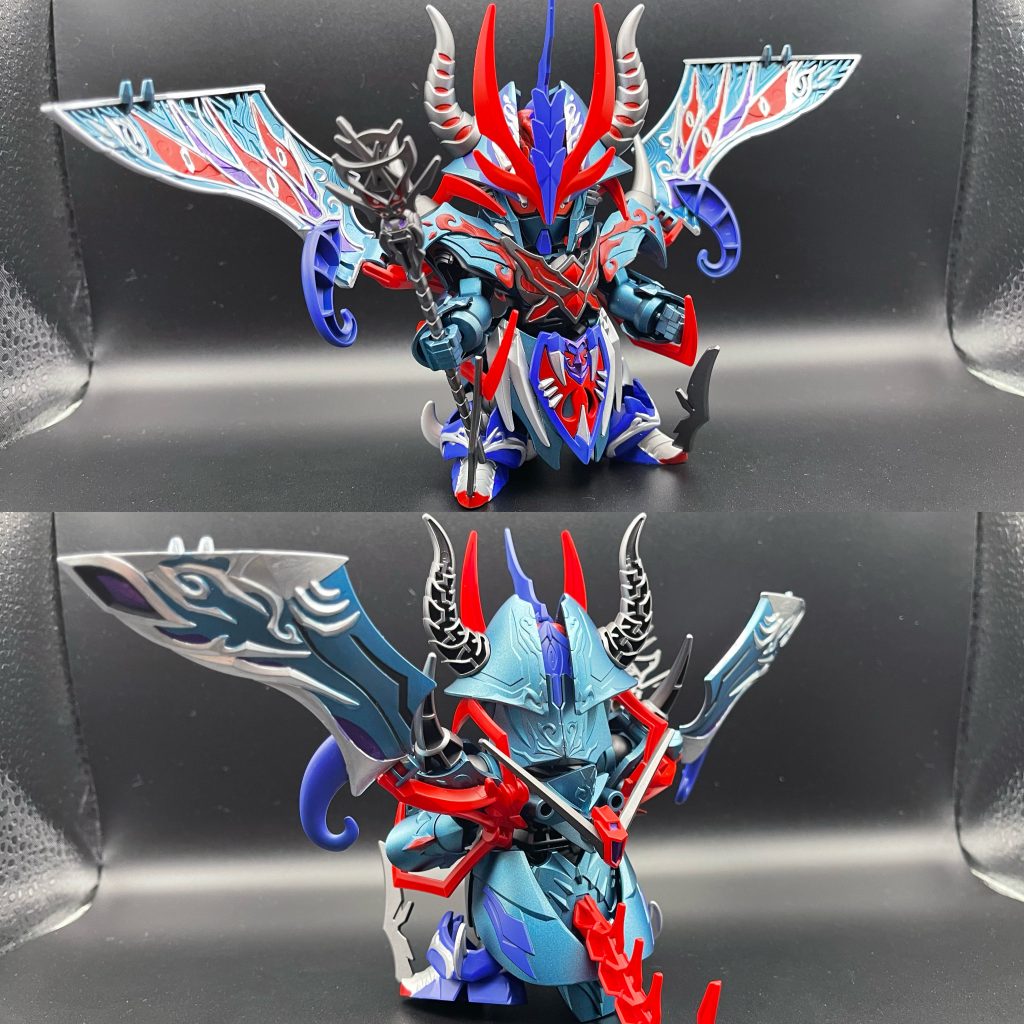 恐怖の正体こちらもカラーリング変更のみ通常形態時よりも全体的に赤の割合が増え、不気味さが増します