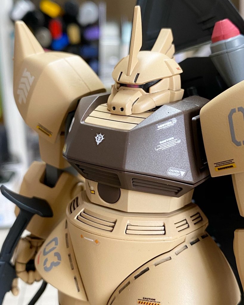 1/144 ゲルググ(シャア専用)–4枚目/制作者：ますす