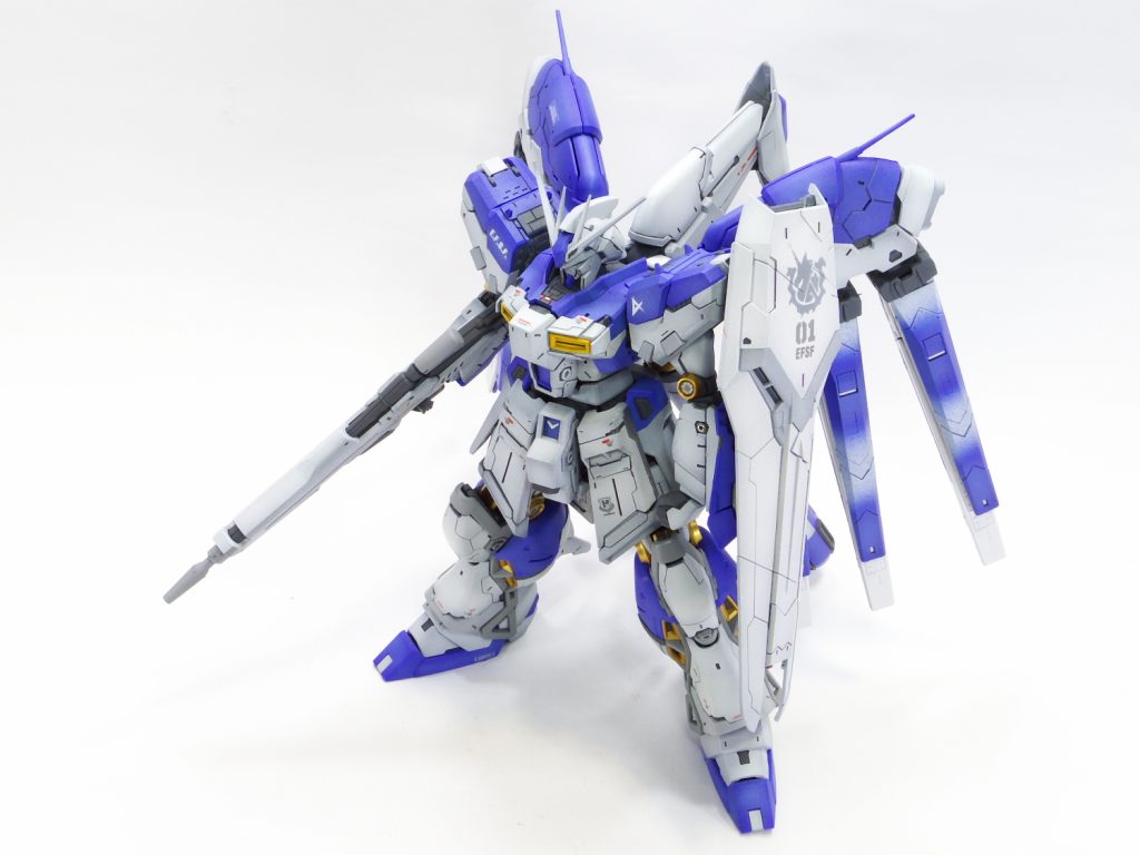 RG Hi-νガンダム–5枚目/制作者：gunplacraft