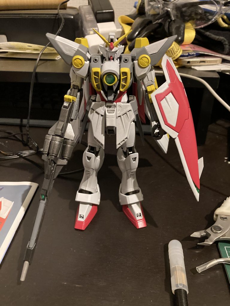 墨入れ　デカール前