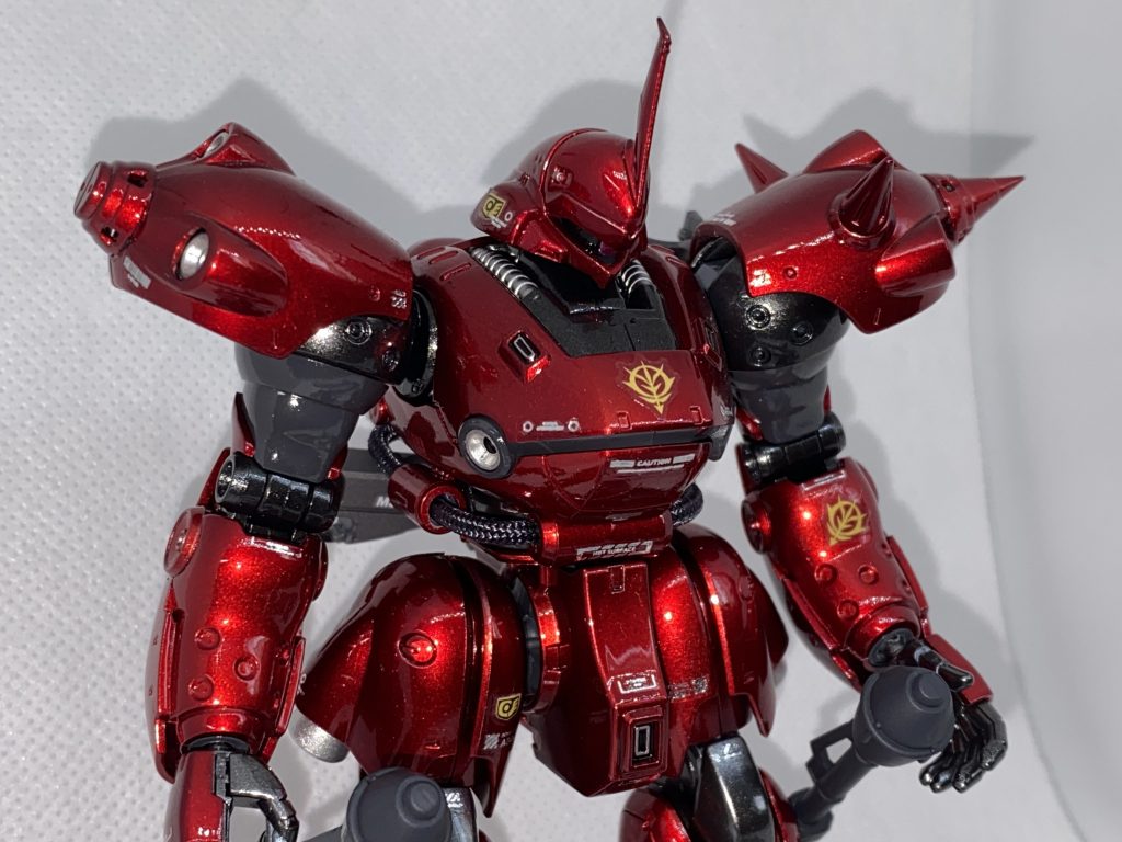 トゲトゲ変えたりアンテナ変えたりホース付けたりしました。