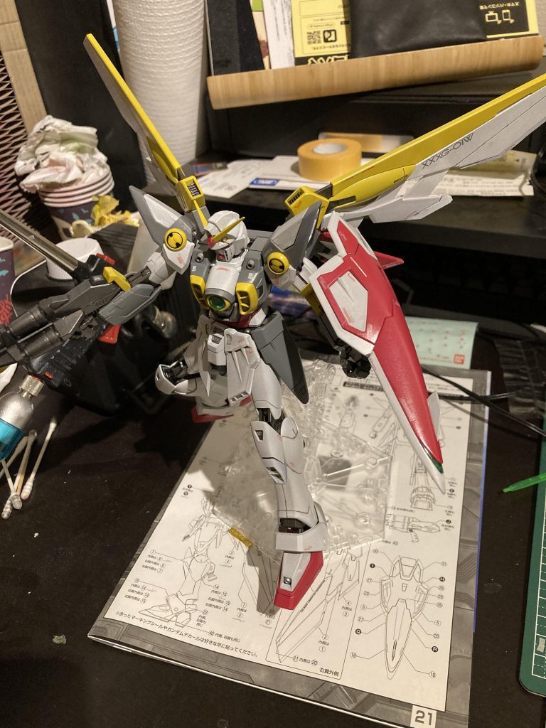 ウイングガンダム　カラーチェンジ–2枚目/制作者：maruo