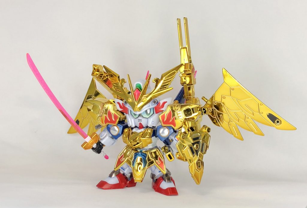 フル装備そのままでは自立出来ないので足の中に鉛を入れてます