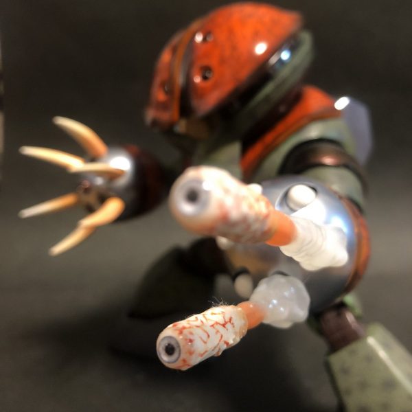 ジの国のMSアッガイン・ホーミングミサイル