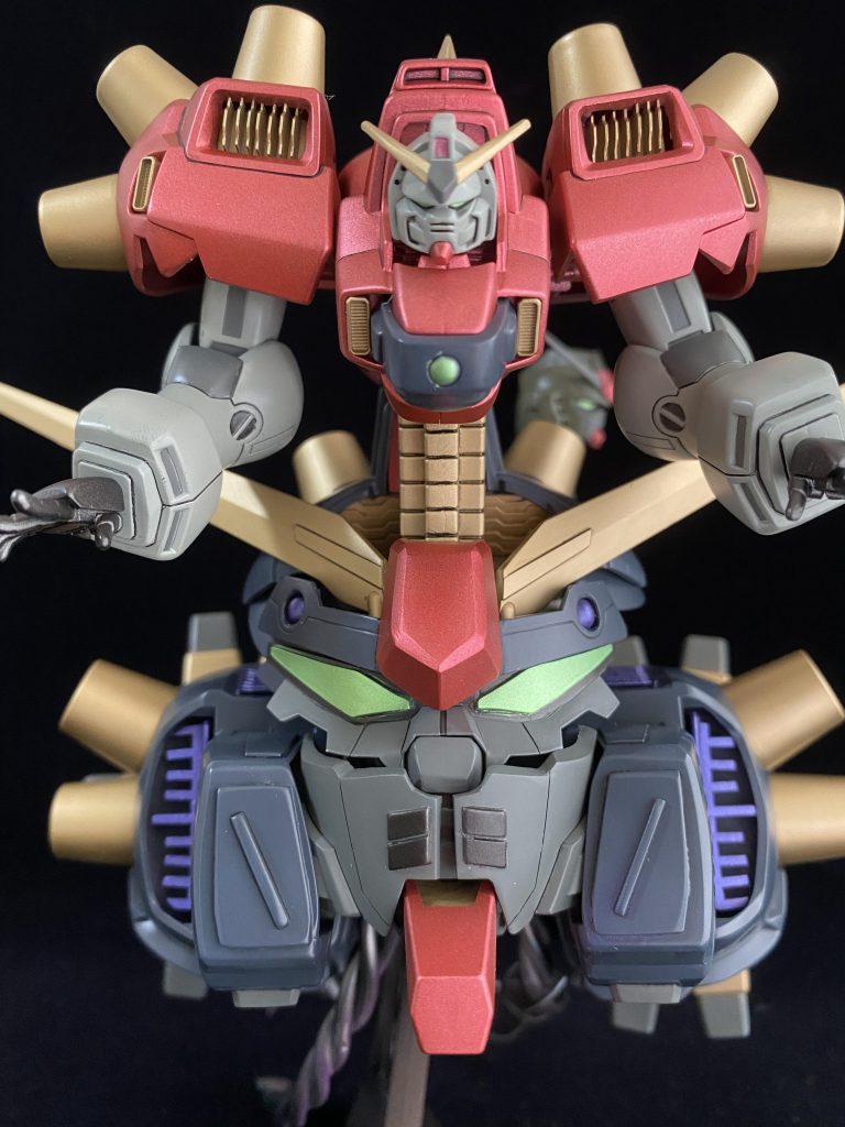 正面フェイスでもイケメンになるように微調整しています