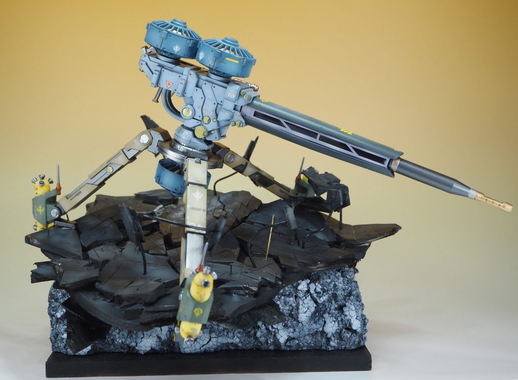 このビッグガンのキット自体は確か2つ目なのですがここは自分的に譲れない、という点があります