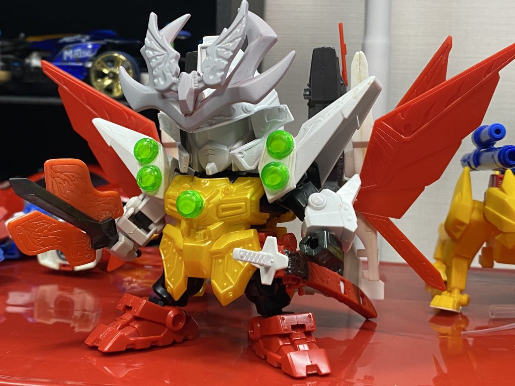 塗装前はこんな感じ。肩と腕は隠密副将軍二体分です。