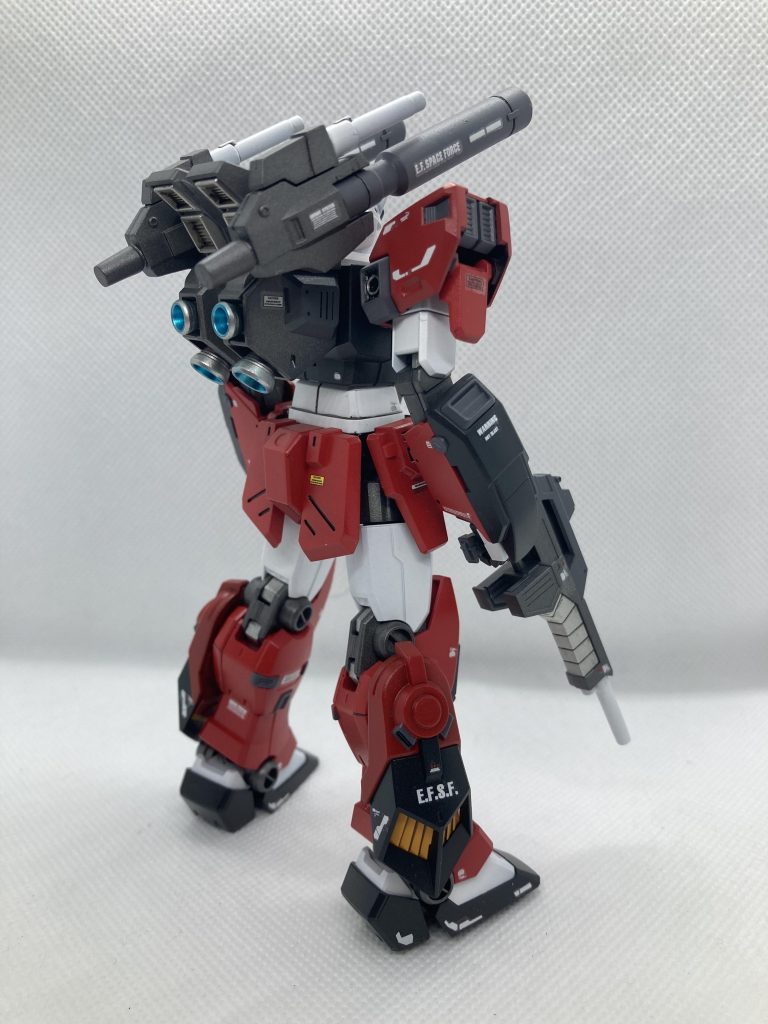 ビームライフルも作ってはいます。