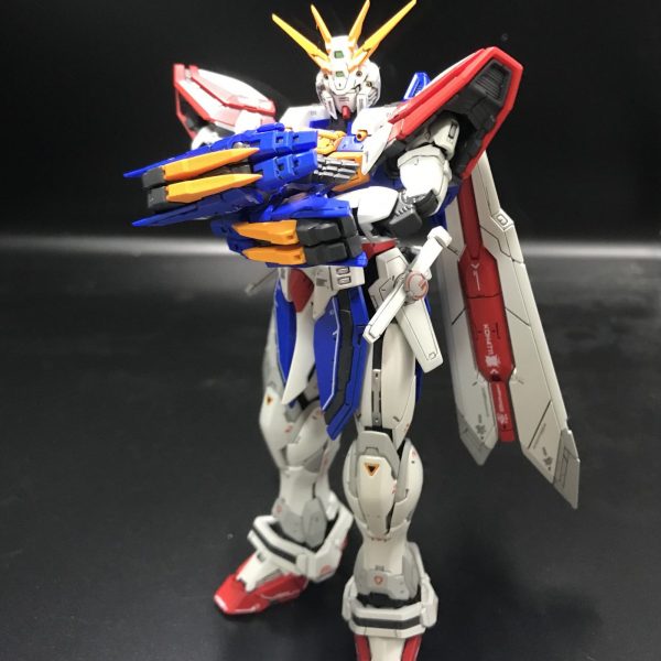 RG ゴットガンダム出来上がった👍
