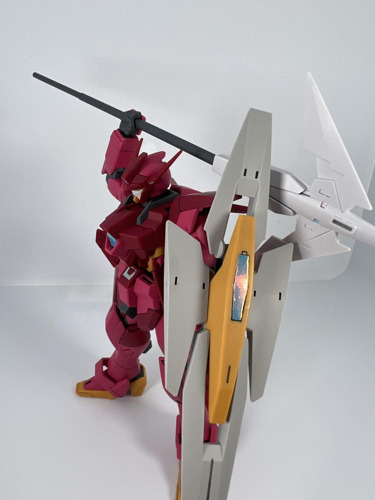 シールドアップ。オーロラ系のテープを貼り付けて豪華にしてみました😊