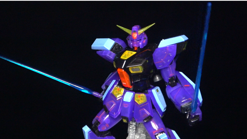 MG ガンダムF90(クリアカラー)–3枚目/制作者：セリカ3