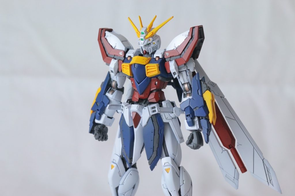 RGゴッドガンダム–2枚目/制作者：むぎCHA