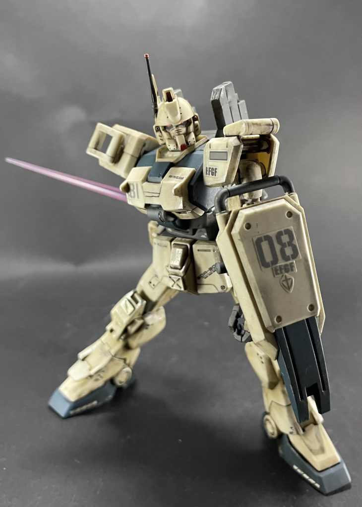 ウォッシングやドライブラシ、ウェザリングマスターを使って汚しを入れています😃