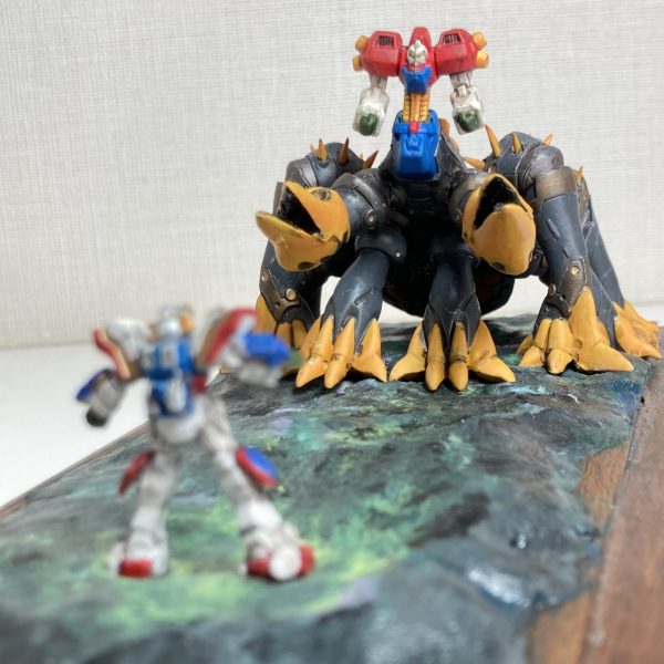 ガシャポン　デビルガンダムvsシャイニングガンダム