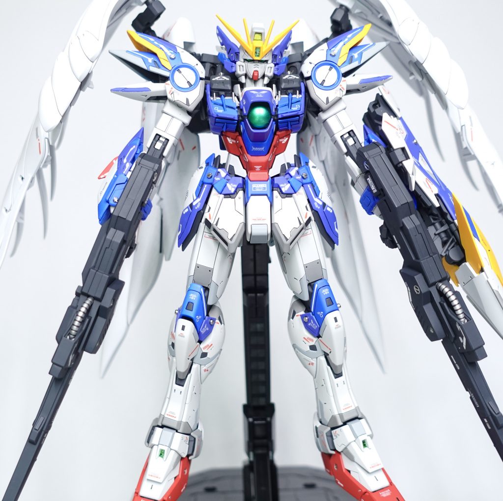 MG ウイングガンダムゼロEWをディティールアップ＆塗り分けで全塗装しました！–2枚目/制作者：ぼうのガンプラCh.