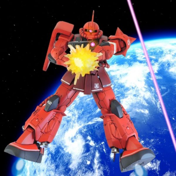 1/144 MS-06R-1Aシャア専用高機動型ザクⅡ