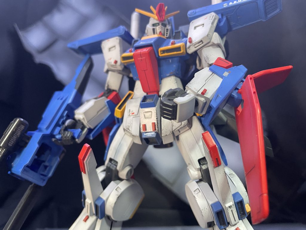 ZZガンダム　HG–4枚目/制作者：M.sen