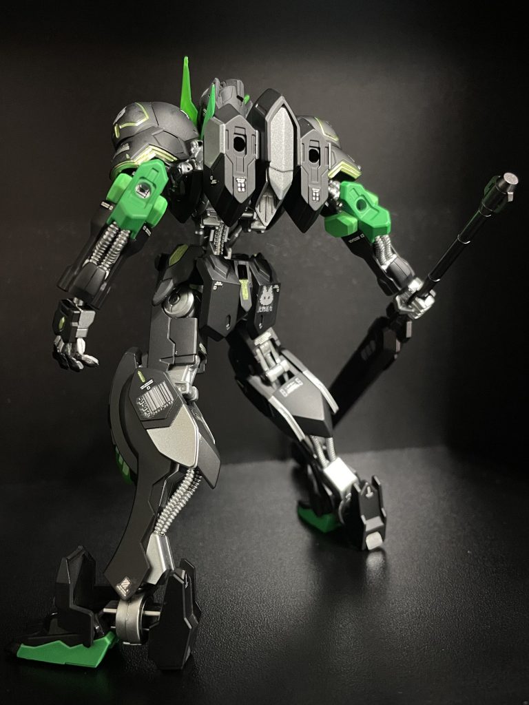 バックショットお尻やふくらはぎのデカールは自作です！