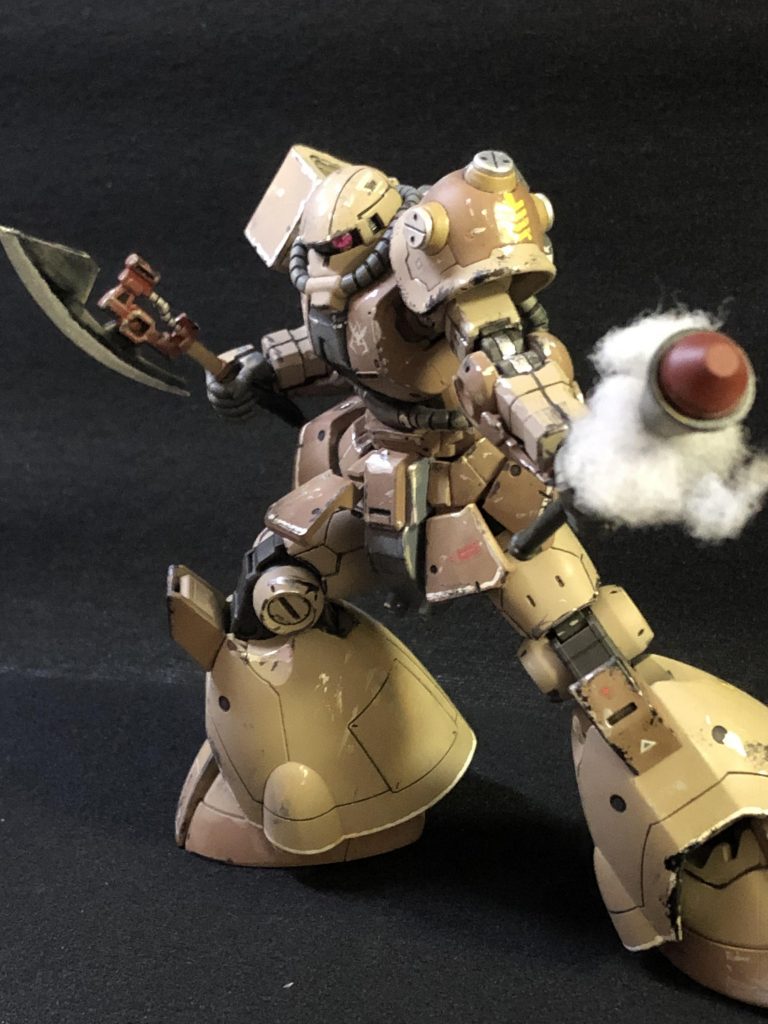 綿でエフェクト付けた躍動感あって好き