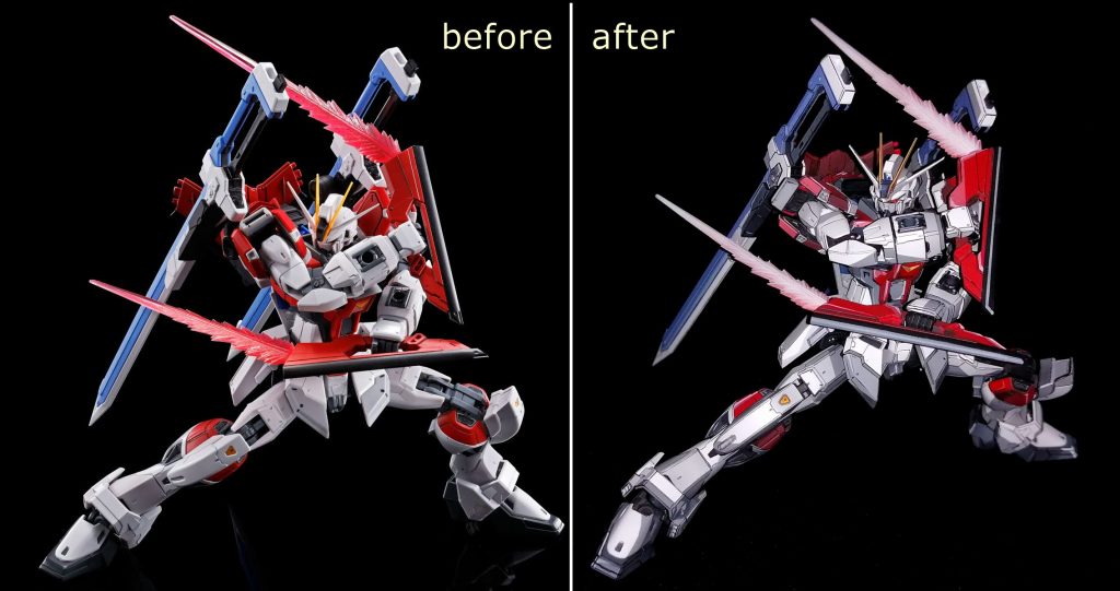 アニメ塗りRG ソードインパルス｜p.e.n.n.y.1さんのガンプラ作品