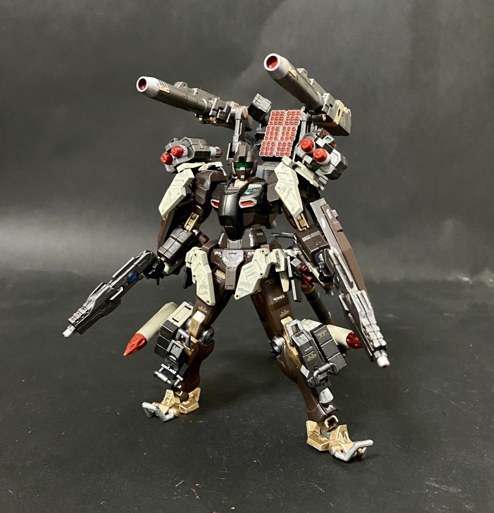 色も渋くて良い感じに出来ました。