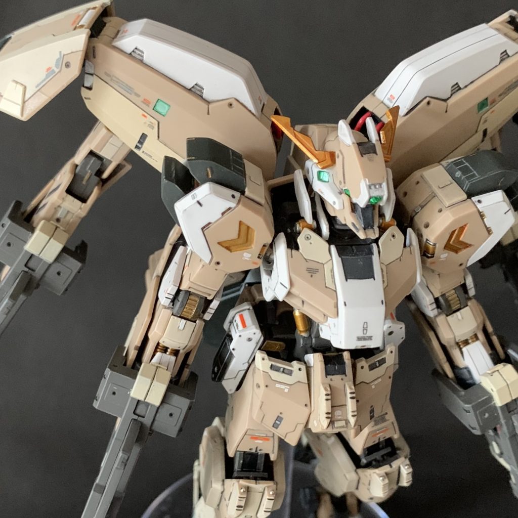 RG風 1/144 ASW-G-11 ガンダム・グシオンリベイクフルシティ｜茶家持さんのガンプラ作品｜GUNSTA（ガンスタ）