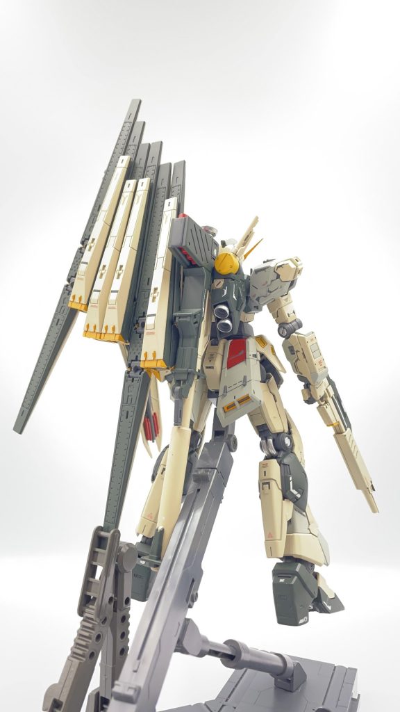 フィンファンネルが重すぎで自立がかなり難しい°ࡇ°