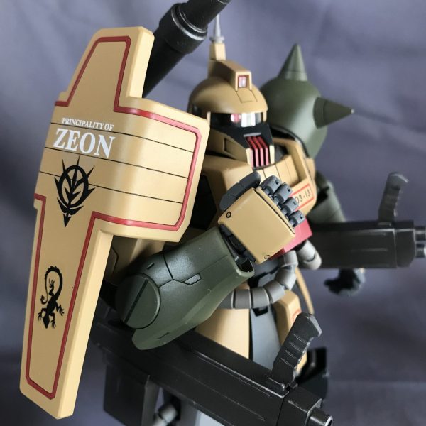 砂漠のトカゲ隊　MGザクキャノン