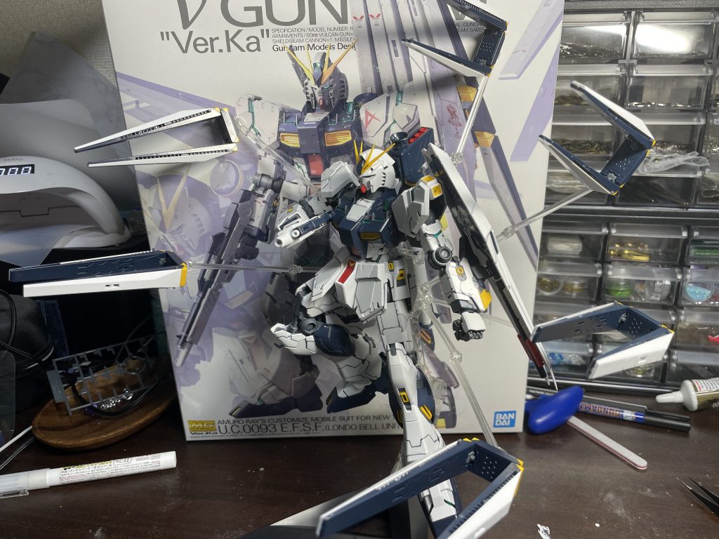 MG νガンダムver.ka–4枚目/制作者：vasty